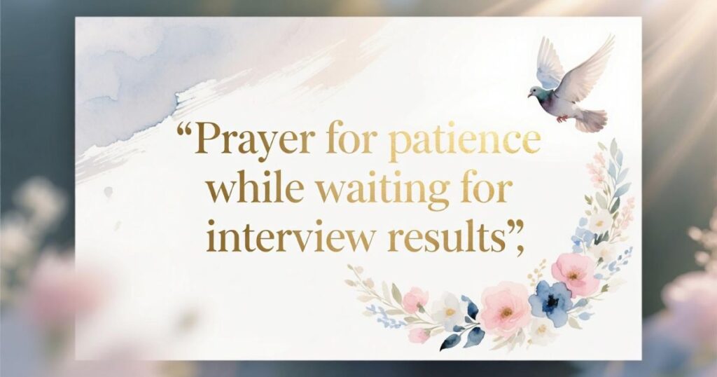 prayer-for-patience-while-waiting-for-interview-results