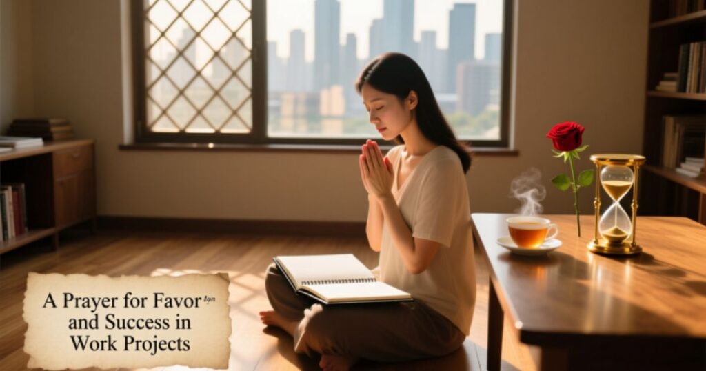 a-prayer-for-favor-and-success-in-work-projects
