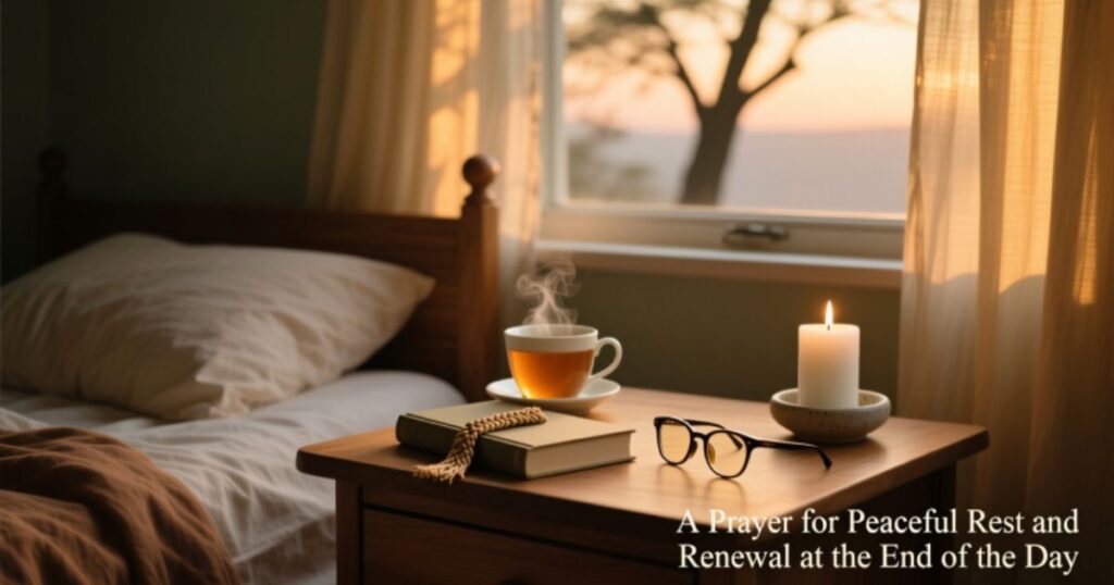 a-prayer-for-peaceful-rest-and-renewal-at-the-end-of-the-day