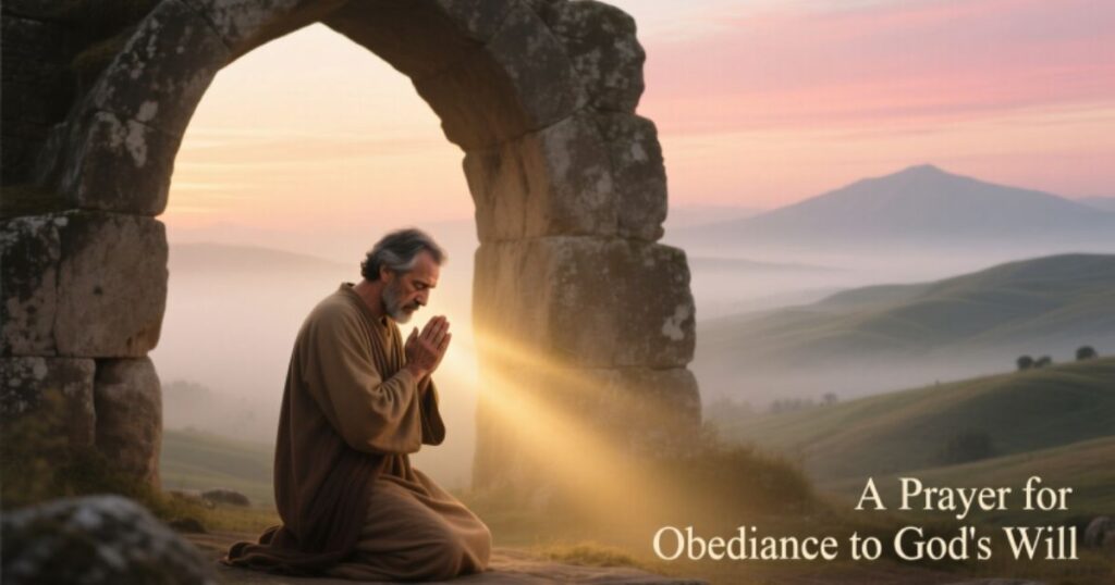 a-prayer-for-obedience-to-gods-will