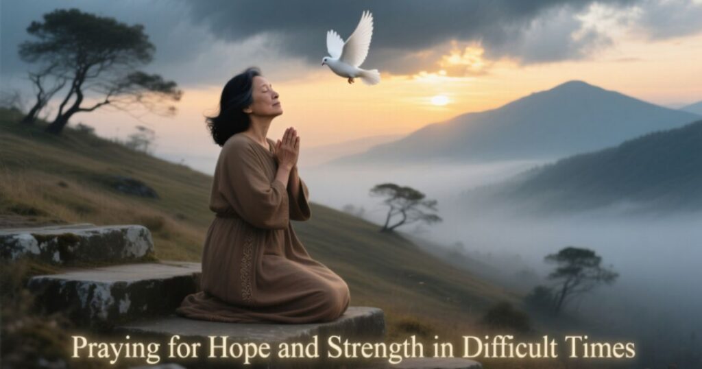 praying-for-hope-and-strength-in-difficult-times