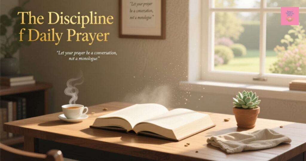 the-discipline-of-daily-prayer